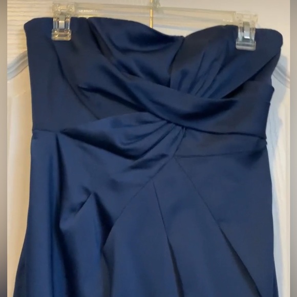 BCBG Maxazria Blue Dress Size 6 - Picture 3 of 10